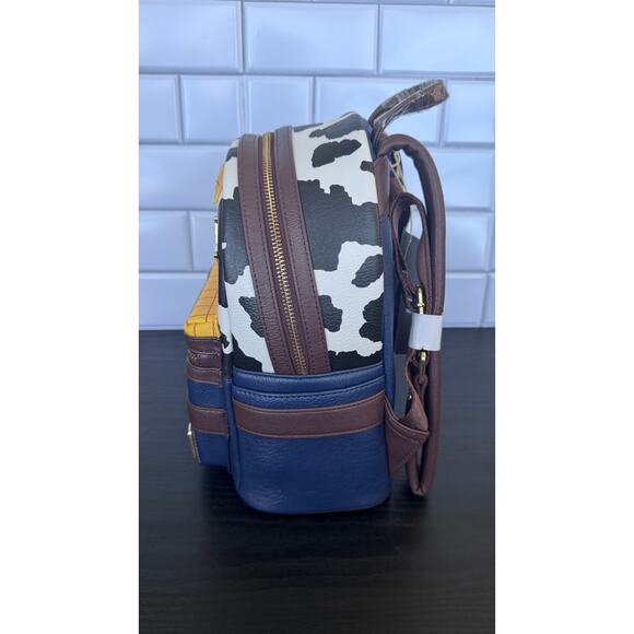 Disney x Loungefly Pixar Toy Story Sheriff Woody Toy Story Mini Backpack NWT - Picture 4 of 5